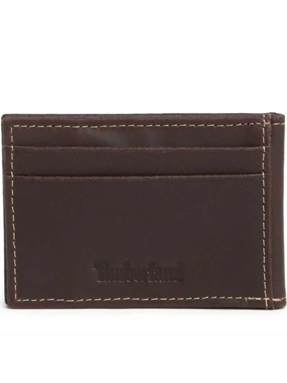 Timberland leather flip clip wallet